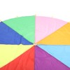 Kids Rainbow Parachute Physical Exercise Sensory Training Kindergarten Outdoor Group
