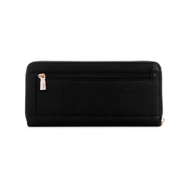 GUESS Laurel SLG Large Zip Around Wallet L Black, black, BG850046