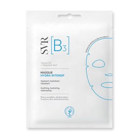 SVR B3 Mascarilla de Biocelulosa Hidratación Intensa Anti-Edad con Vitamina B, 1 Pieza 12 ml