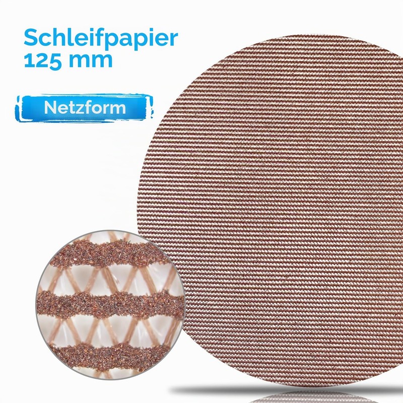 GZKTY Sanding Disc 125 mm 180 Grit Pack of 50