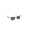 Eyelevel Girl's AMY Classic Sunglasses White With Heart Print Paper