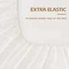 LINENOVA King Fitted Sheet – Ultra Soft 1800TC Double Brushed