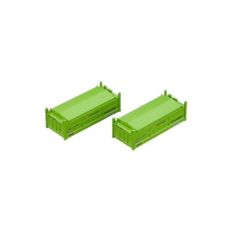 TOMIX N gauge um12 a – 105000 Shape Container Dowa 通運, 2 Pack 3162 Railway Model