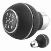 5 Speed Gear Shift Knob Stick Aluminium Alloy and Leather