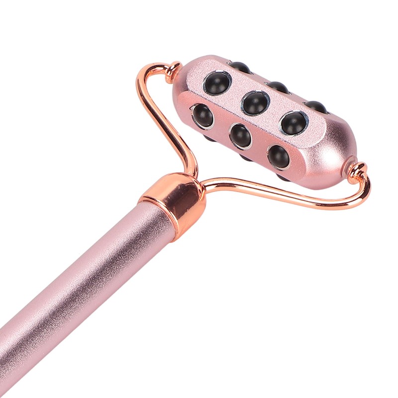 Face Beauty Massage Roller Aluminium Alloy Promote Absorption Germanium Manual