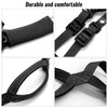 Yzpacc Tactical Helmet Chin Strap, Adjustable Dial, 4 Point Suspension