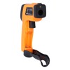 GM550 Infrared Thermometer Handheld Temperature Tester Digital NonContact Thermometer(Orange Yellow