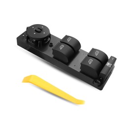 QAGGUM Master Power Window Switch Compatible with Ford Focus 2.0L L4 2009 2010 2011 2012 2013 Replace 7M5T14A132AB 7M5T-14A132-AB, Front Left Driver Side LH