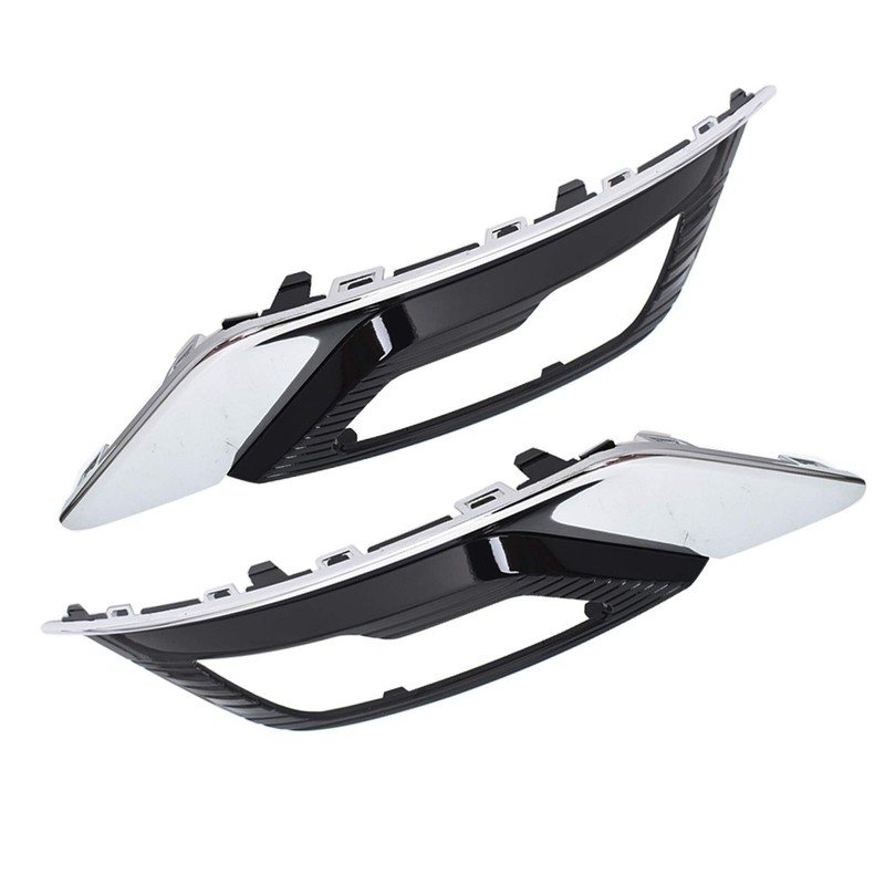 munirater 2-Pack Front Bumper Fog Light Cover Grilles Replacement for