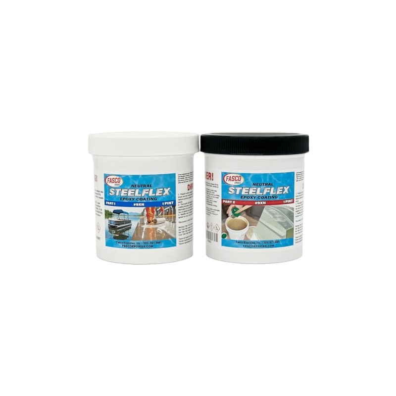 Fasco Epoxies 9XN Steelflex Neutral Quart Kit
