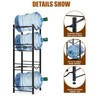 smusei 5 Gallon Water Bottle Holder 4 Tier Water Cooler
