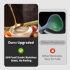 Newness Soup Ladle, [Rustproof, Heat Resistance, Integral Forming] Durable 304
