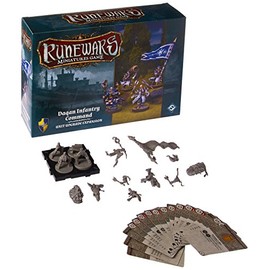 Fantasy Flight Games FFGRWM05 Runewars Miniatures Game Daqan Infantry Command Expansion Pack