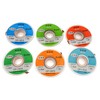 6 pcs Desoldering Braid, Soldering Wick, Solder Remover 1,0/1,5/2,0/2,5/3,0/3,5mm