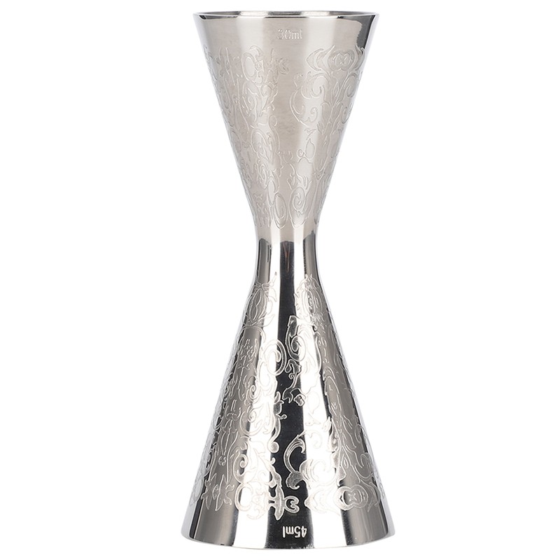 30ml 45ml Beautiful Stainless Steel Jigger with Scale Drink Wine