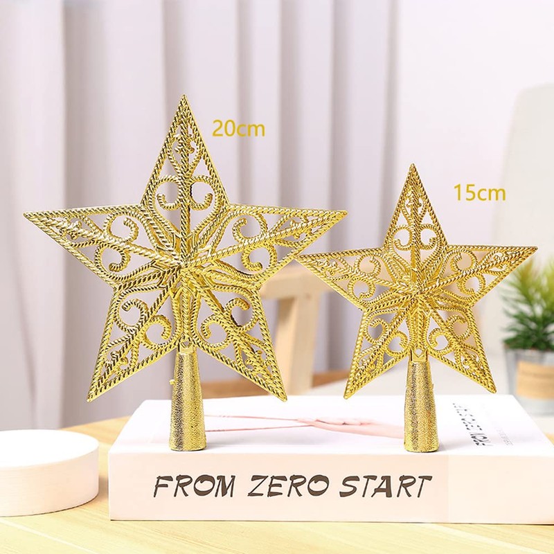 Tree Top Star, Christmas Tree, Star, 5.9 inches (15 cm),