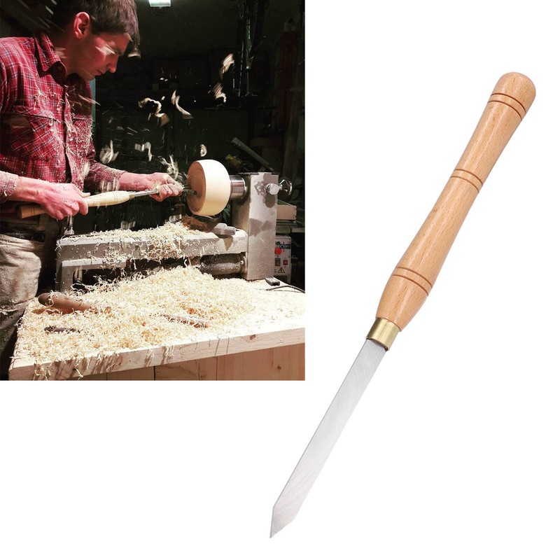 Wooden Handle Turning Tool High Speed Steel Triangular Lathe Turning