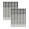 SAINO Trio 20 x 0.7mm Point BLACK Ballpoint Pens Smooth