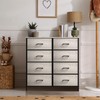 Sorbus Dresser with 8 Faux Wood Drawers - Chest Organizer