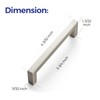 Ravinte 30 Pack Solid 3-3/4 Inch Center to Center Slim