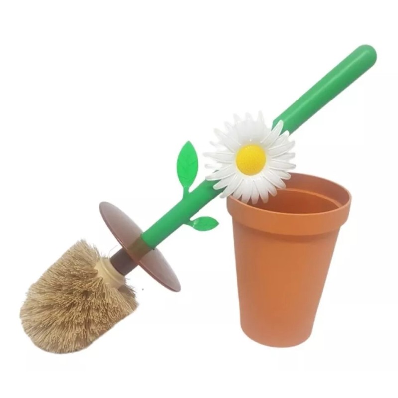 Macoll Juego 2 Cepillos Para Wc Decorativos Con Base Perico