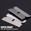 REXBETI 100PCS Single Edge Razor Blades, Industrial Razor Blades for