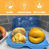 Touch Up Cup Bagel Fresh Holder Container Bread Storage Keeper