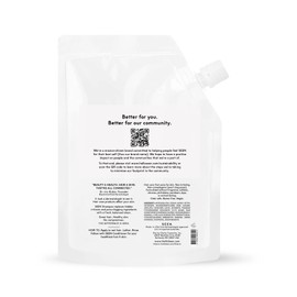 SEEN Shampoo Eco-Refill, Fragrance Free - Non-Comedogenic & Hair Shampoo- Dermatologist-Developed - Safe for Sensitive, Eczema & Acne Prone Skin