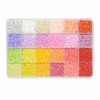 MUNUOSIKEJI 2.6mm Mini Fuse Beads Set, 24 Colours, 12,000 Pcs,