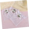 Healeved 36 Pcs Mini Bag Mini Candy Bags Flower Gauze
