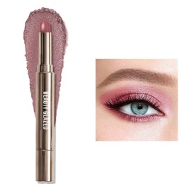 Pearlescent Eyeshadow Stick Double-Headed Monochrome Eye Shadow Pen Waterproof Eyeshadow Liner Pencil Light Lying Silkworm Eye Shadow Highlighter Beauty Makeup (#10)