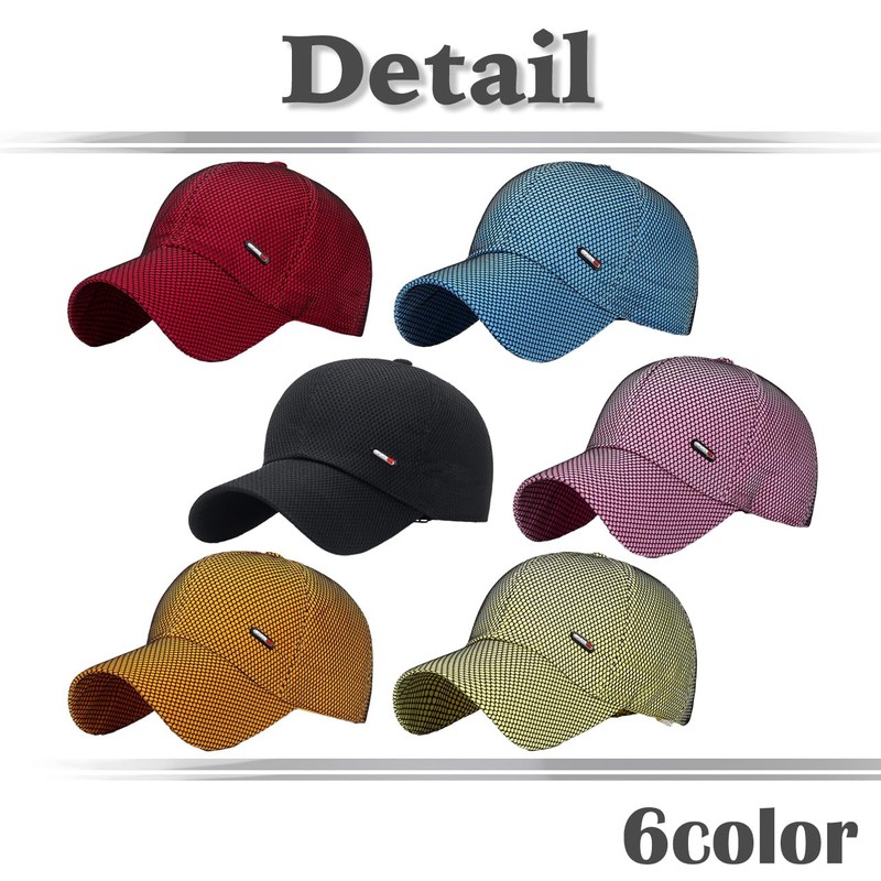 White Fang CA793 Plain Mesh Cap, Hat, Outdoor, Fishing, Golf,