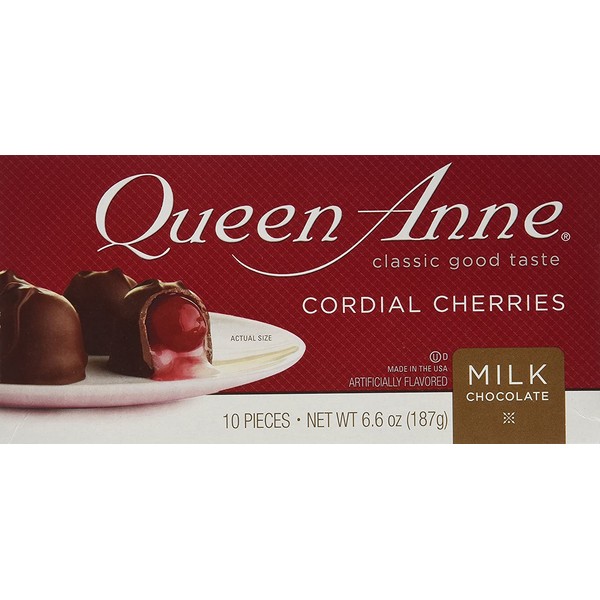 Queen Anne Milk Chocolate Cherry Cordials 6.6oz