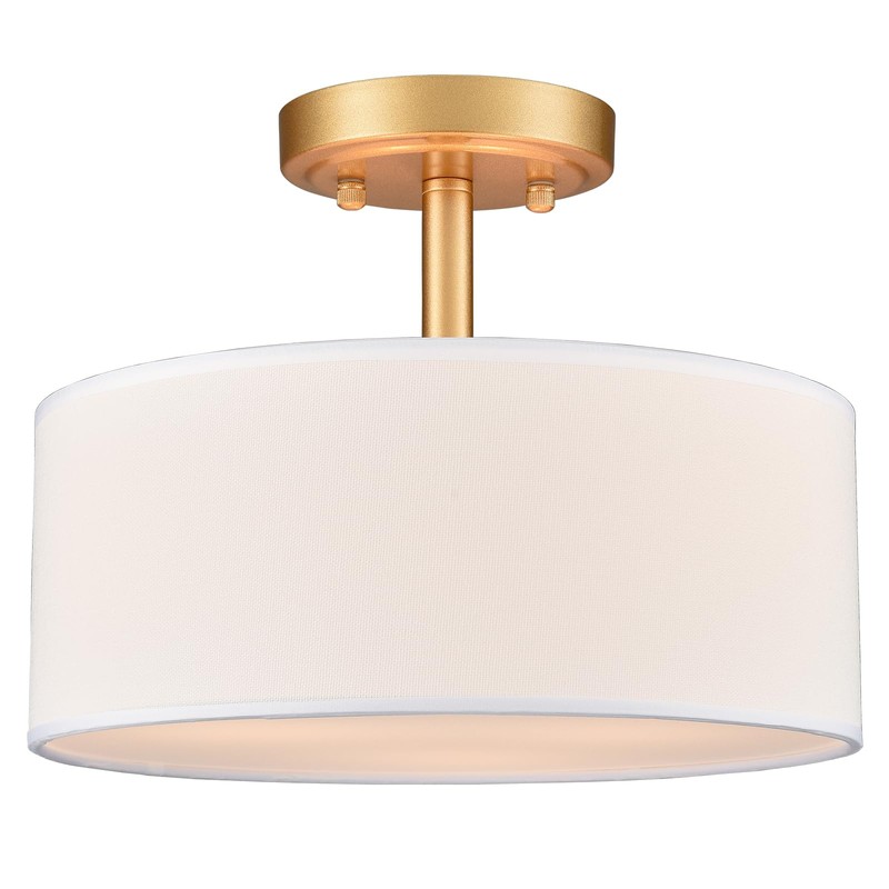 AXILAND Modern Light Fixture Ceiling Mount Flush Mount Drum Ceiling