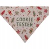 Primitives By Kathy Christmas Dog Collar Bandana Reversible "Cookie Tester"