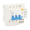 3P+N Miniature Circuit Breaker Ground Fault Leakage Overload Protection Switch