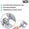 WDB - Heavy Duty Hinges - Gate Hinge with Double-Sided