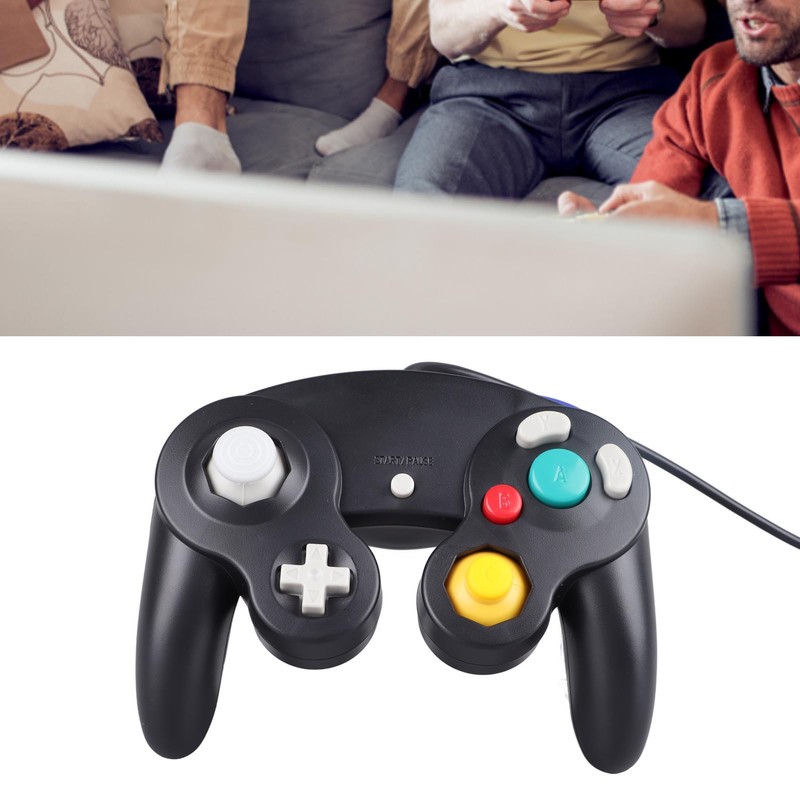 Wired Game Controller Plug and Play Single Point Vibration Gamepad