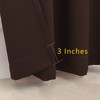 Pickluc Grommet Blackout Curtains 72 Inches Long 2 Panels, Light
