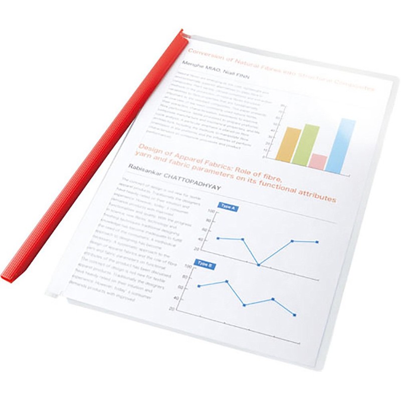 キングジム レールファイル ハッサム 10冊パック スライドクリップ式 A4 白 502-10-W