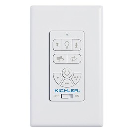 AC Standard Full Function Wall Remote Control, Modern, Slim Design, 3 Speed Settings, Breeze Mode, 370155