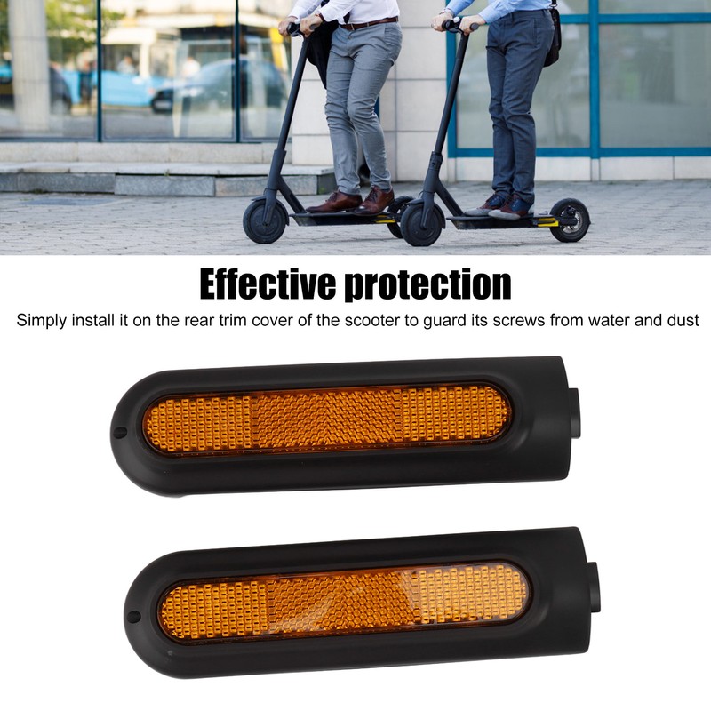 Electric Scooter Wheel Side Cover Professional Decorative Scooter Reflective Rear