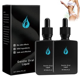 HTIKH 30ml Spzv Drops, Spzv Drops Meglutide Oral Drops, Spzv Meglutide Oral Liquid, Natural Plant Extract (2PCS)