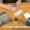 Pack of 200 Blank Cards, 9 x 5.2 cm, Blank
