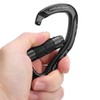 Outdoor Rock Climbing Carabiner Aluminum Alloy Auto Locking Safety Buckle