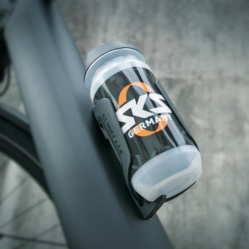 SKS GERMANY SLIDECAGE Bottle Holder for Bicycles, Black