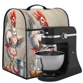 Kitchen Aid Mixers Cover animal highland cattle for Stand Mixer 6-8 Quarts with Zipper Pocket kitchen aid Storage Covers Kitchen Appliance Covers for Coffee Machine Mixer Home Kitchen Counter