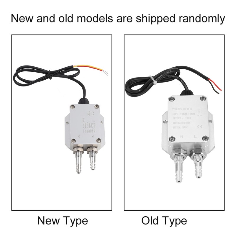 4-20mA Pressure Difference Transmitter Micro Pressure Differential Sensor(-1Kpa~+1Kpa)