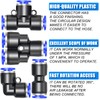 ERGAOBOY 40 pieces 6 mm AD push to connect fitting