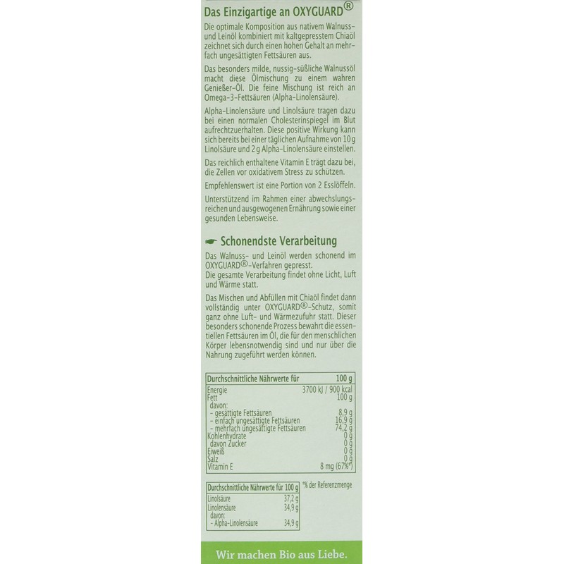 Oxyguard Chia Omega Power